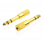 RM RJBB Gold Plated 6.5mm to 3.5mm Audio Jack Converter - Reco Music Malaysia