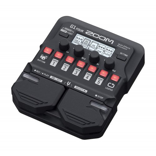 Zoom G1 FOUR Guitar Multi-Effects Processor - Reco Music Malaysia