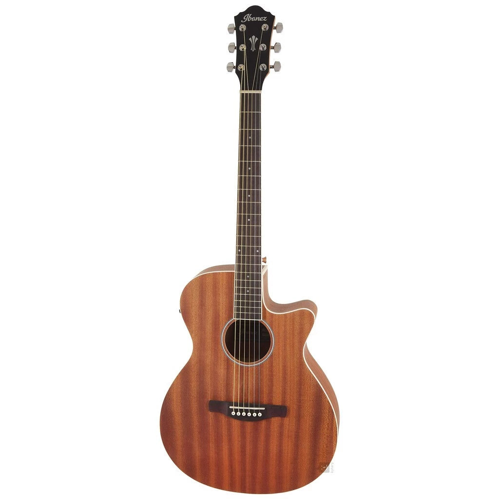 Ibanez AEG7MH OPN Open Pore Natural Acoustic Guitar - Reco Music Malaysia