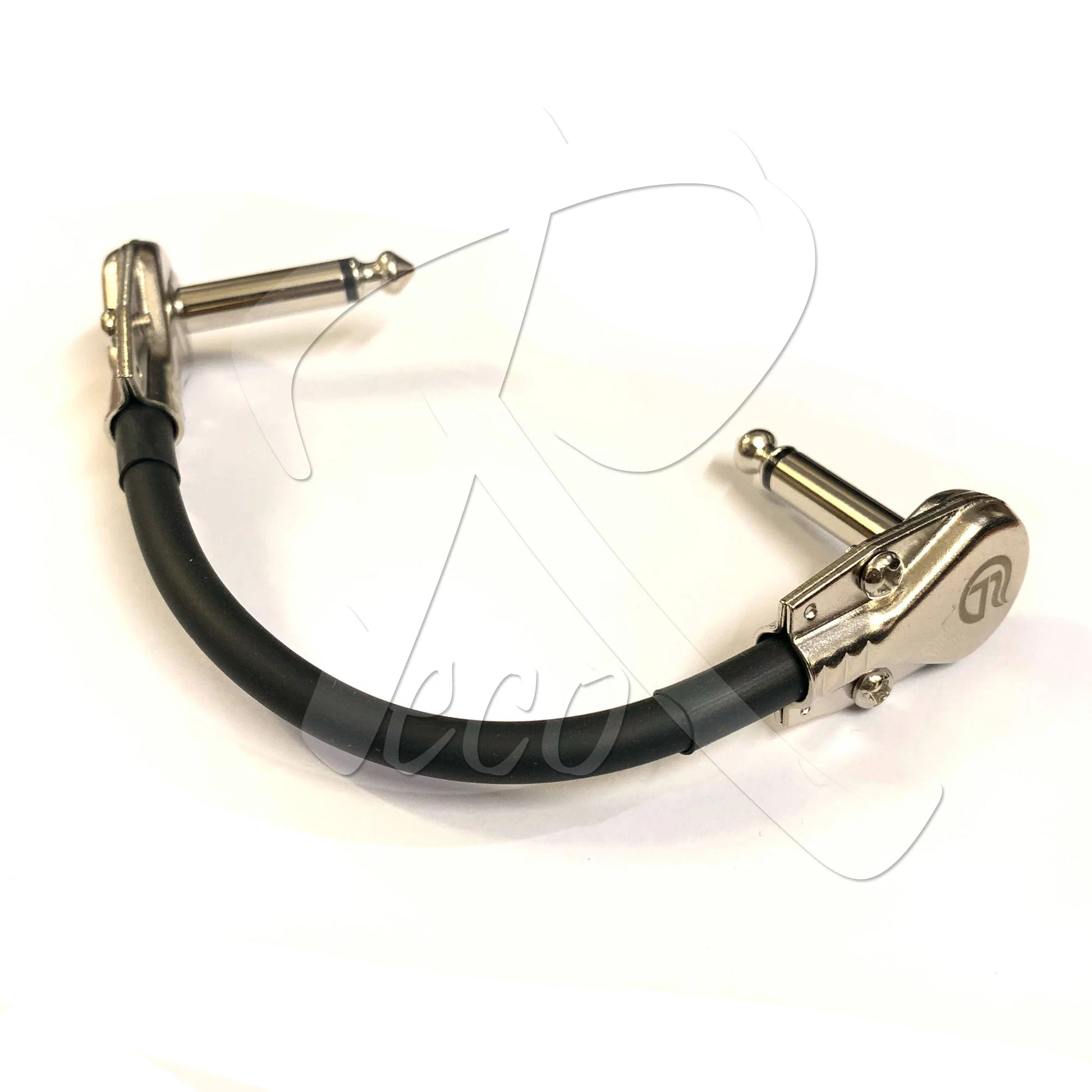 RM Guitar Effect Patch Cable FLAT / PANCAKE Head - 15cm - Reco Music Malaysia