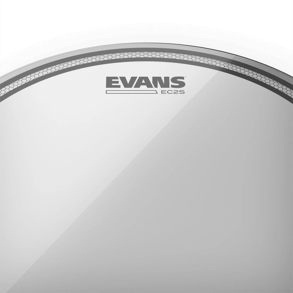 Evans TT14EC2S-B EC2 14-inch Clear Tom Drum Head - Reco Music Malaysia