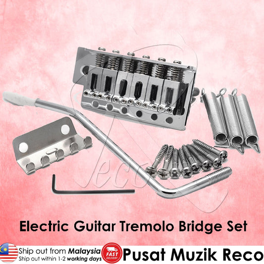 RM RTB20 Electric Guitar Tremolo Bridge System Set  -  Reco Music Malaysia