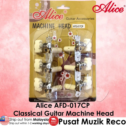 Alice AFD-017CP Classical Guitar Machine Head (3+3) - Reco Music Malaysia