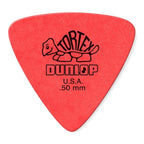 Jim Dunlop 431P050 0.50mm Tortex Triangle Red Guitar Pick - Reco Music Malaysia