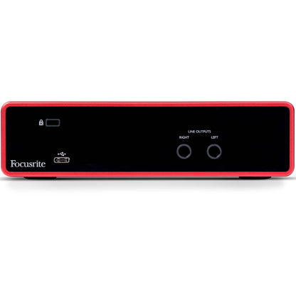 Focusrite Scarlett 2i2 2-in/2-out 3RD GEN USB-C Audio Interface | Reco Music Malaysia