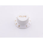 RM Electric Guitar Plastic Volume Tone Knob White - Reco Music Malaysia