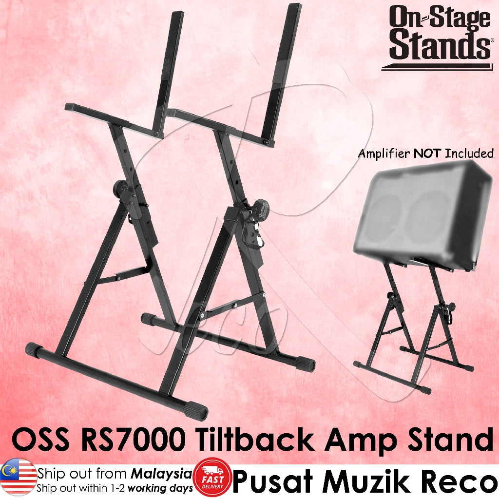 On-Stage Stands RS7000 Tiltback Guitar Amp Stand - Reco Music Malaysia