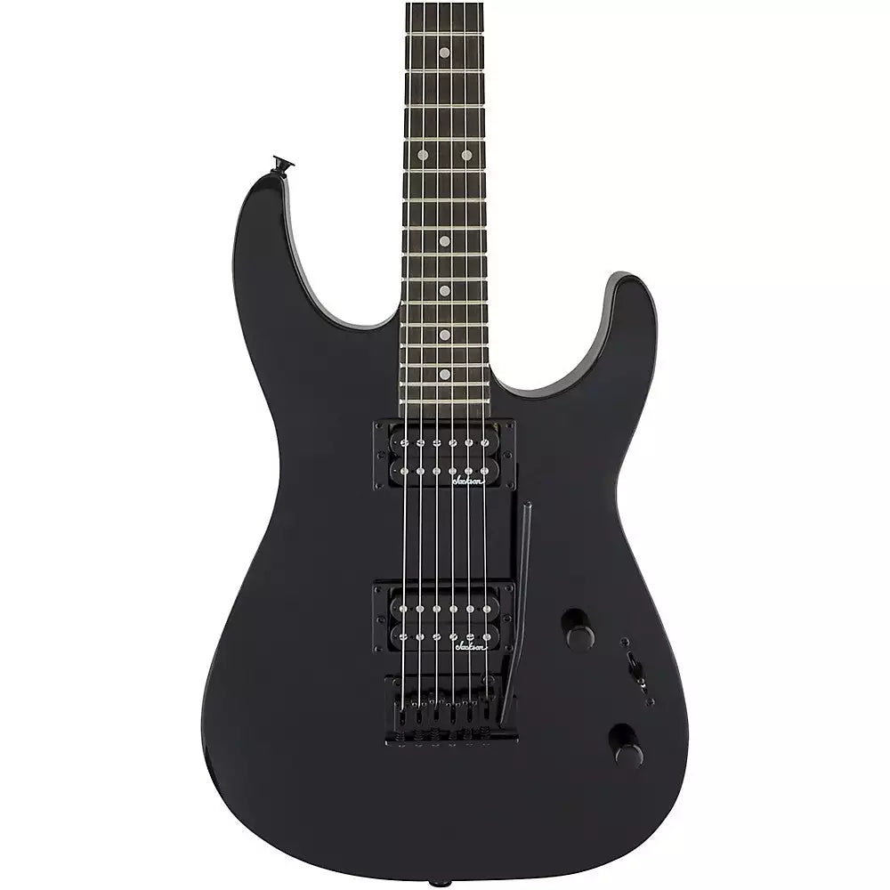 Jackson JS Series Dinky JS11 Electric Guitar with Tremolo, Amaranth Fingerboard, Gloss Black - Reco Music Malaysia