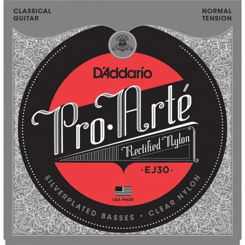 D'Addario EJ30 Pro-Arté Rectified Trebles Nylon Classical Guitar Strings | Reco Music Malaysia