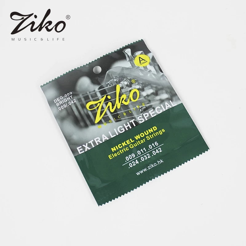 Ziko DEG009 Electric Guitar String 0942 Extra Light 【3 SETS FREE PICKS】- Reco Music Malaysia