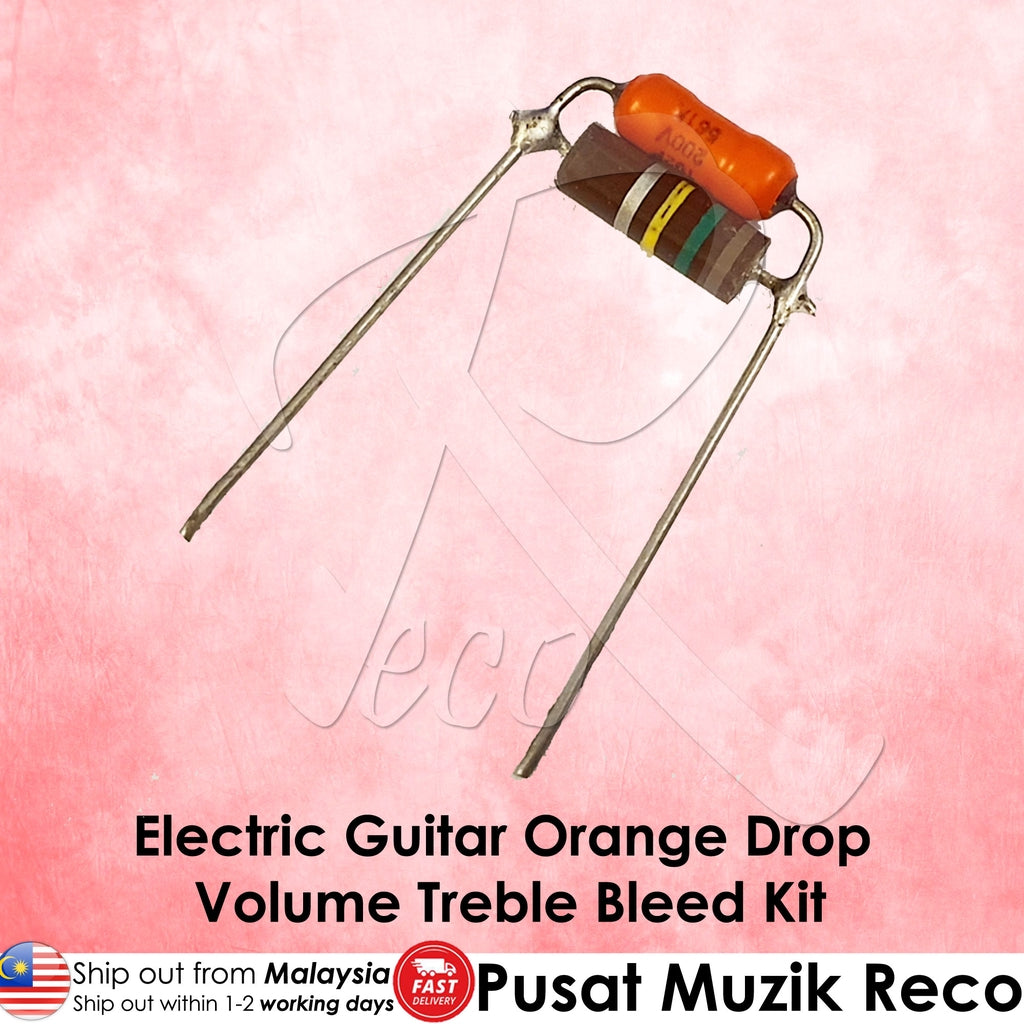 RM GF0915 1 Set Electric Guitar Volume Treble Bleed Kit ( SEB 560P + 330K ) - Reco Music Malaysia