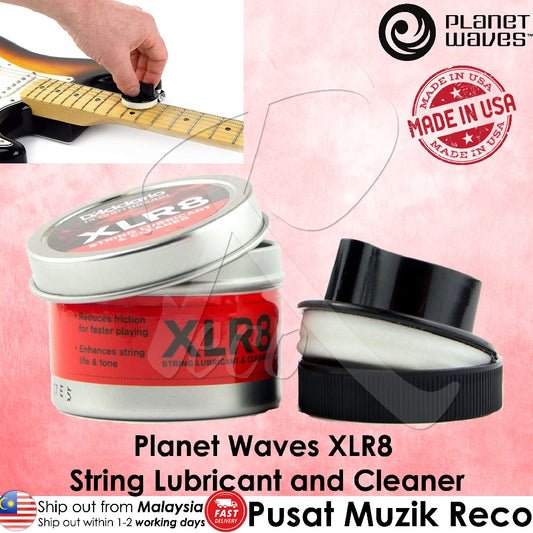 D'Addario Planet Waves XLR8 Guitar String Lubricant and Cleaner - Reco Music Malaysia