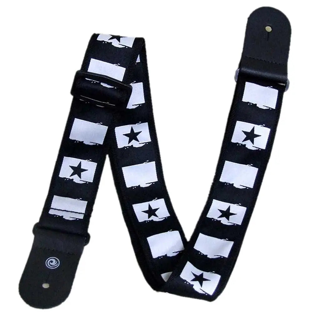 D'Addario Planet Waves 50C01 50mm Woven Guitar Strap - Rock Star - Reco Music Malaysia