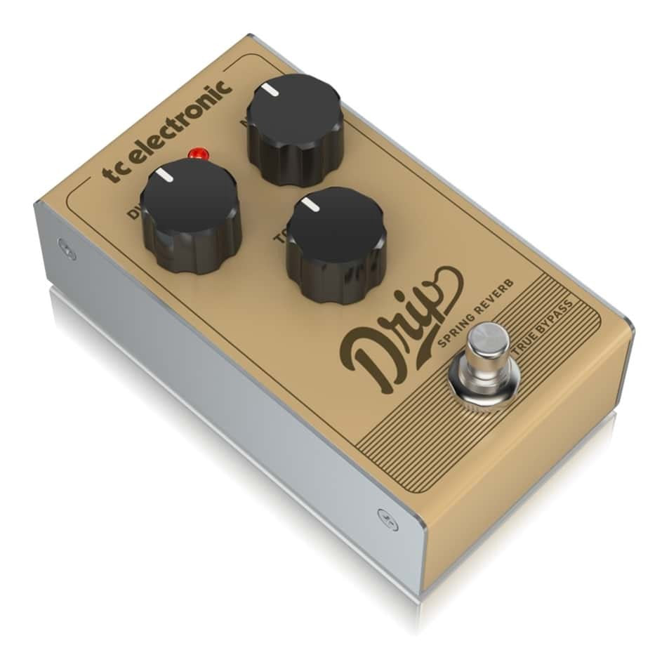 TC Electronic Drip Spring Reverb Guitar Effects Pedal | Reco Music Malaysia