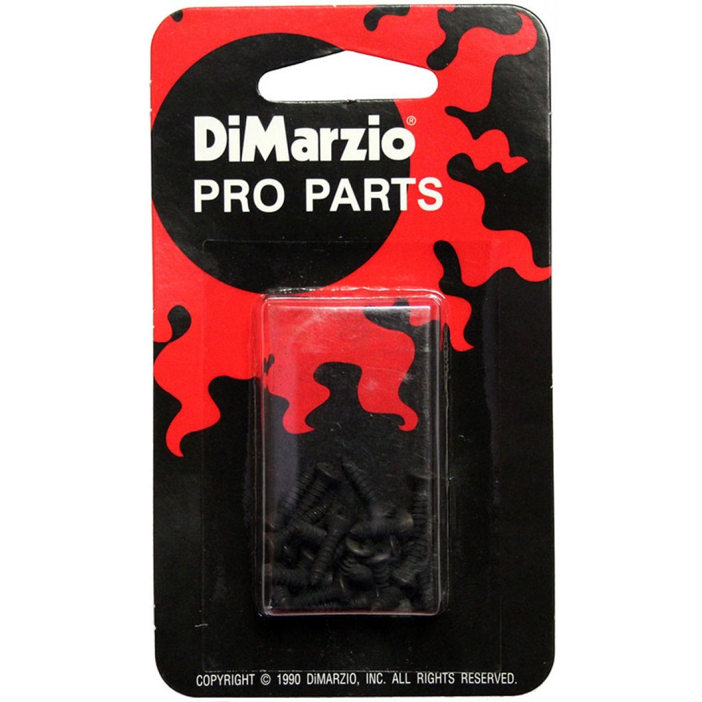 DiMarzio FH1000BK Electric Guitar Pickguard and Backplate Screws, Black (set of 24) - Reco Music Malaysia