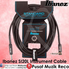 Ibanez SI20L Shielded Guitar Cable 20ft Right Angled Jack(SI20LRA) | Reco Music Malaysia