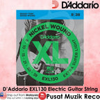 D'Addario EXL130 Nickel Wound Electric Guitar Strings - Reco Music Malaysia