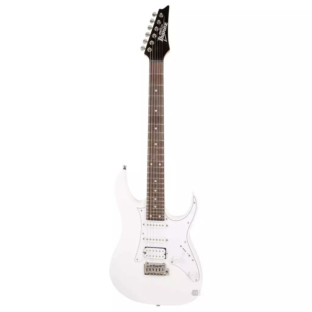 Ibanez GRG140 WH 24 Frets Solid Body Electric Guitar with Tremolo, White - Reco Music Malaysia
