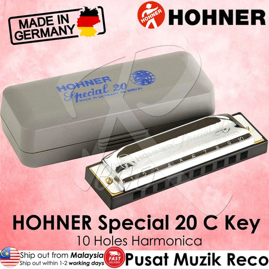 Hohner Special 20 C Key Main - Reco Music Malaysia