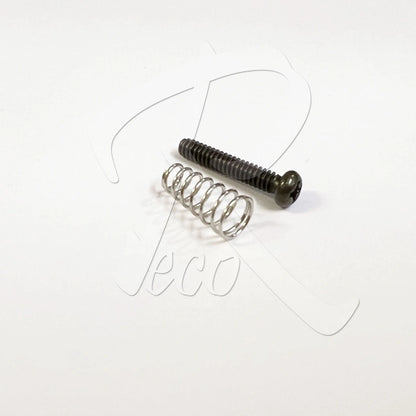 RM GF0170-02-BK Black Electric Guitar Single Coil Pickups Height Adjusting Screws with Spring - Reco Music Malaysia