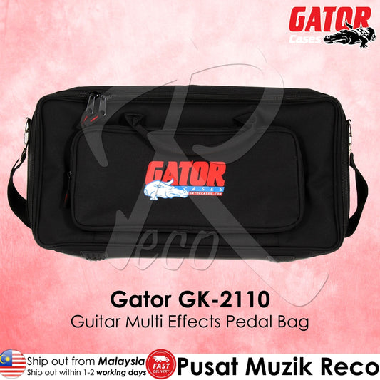 Gator GK-2110 Keyboard / FX Multi-Effects Board Bag - Reco Music Malaysia