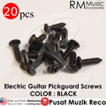 RM W-6-3012-93 Electric Guitar Pickguard Cover Screws Screw 20pcs - Reco Music Malaysia