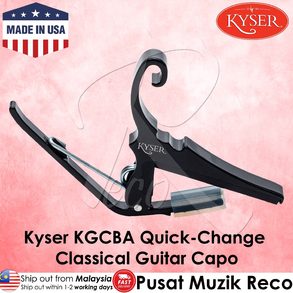 Kyser KGCB Quick Change Classical Guitar Capo - Reco Music Malaysia