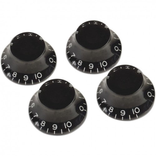 Gibson PRHK-010 Guitar Top Hat Knobs - 4 Pack, Black - Reco Music Malaysia
