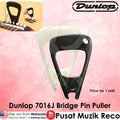 Jim Dunlop 7016J Acoustic Guitar Bridge Pin -Black/White - Reco Music Malaysia 