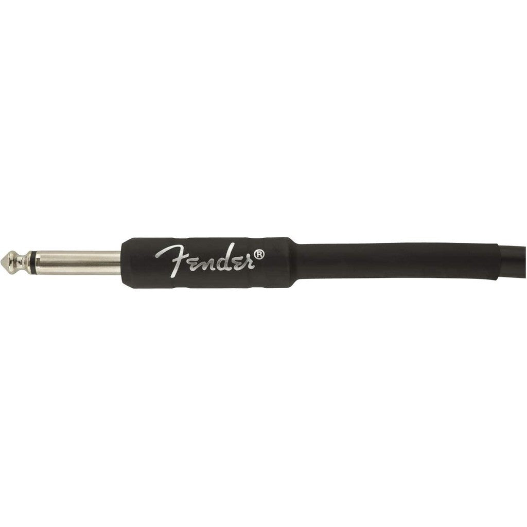 Fender 0990820025 Professional Series 10ft Black Straight to Right Angle Instrument Cable - Reco Music Malaysia