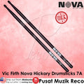 Vic Firth Nova N7AB Black Hickory Drumsticks 7A - Reco Music Malaysia
