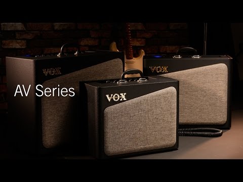 Vox AV15 15W 1x8" Analog Valve Guitar Modeling Amplifier - Reco Music Malaysia