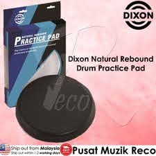  Dixon 12inch Natural Rebound Drum Practice Pad  - Reco Music Malaysia