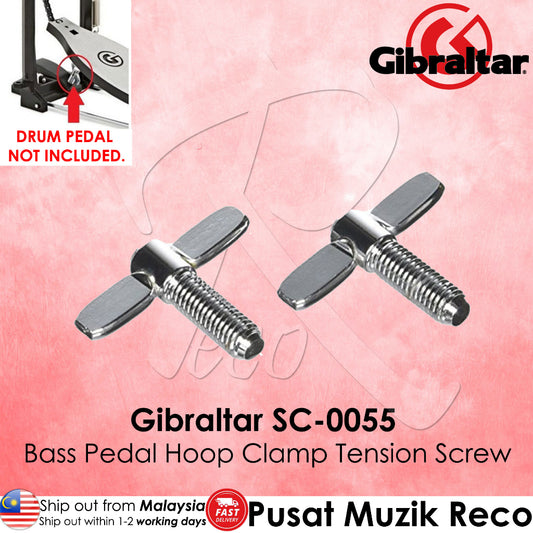Gibraltar SC-0055 Hoop Clamp Tension Screw, 2pcs/Pack - Reco Music Malaysia