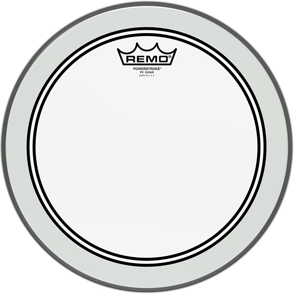 Remo PS-0310-00 10inch Pinstripe Clear Batter Drum Head (PS031000) - Reco Music Malaysia