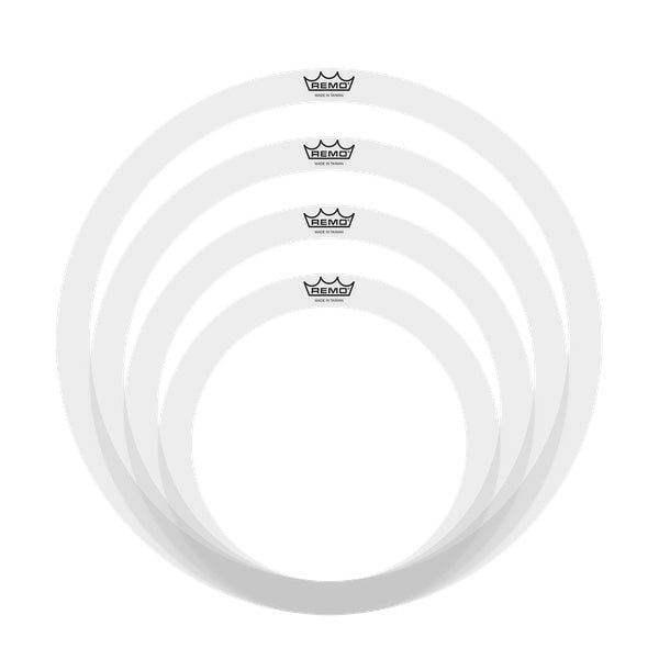 Remo RO-0246-00 Drum Ring Mute SET Drum Tone Control Ring 10"12"14"16 - Reco Music Malaysia
