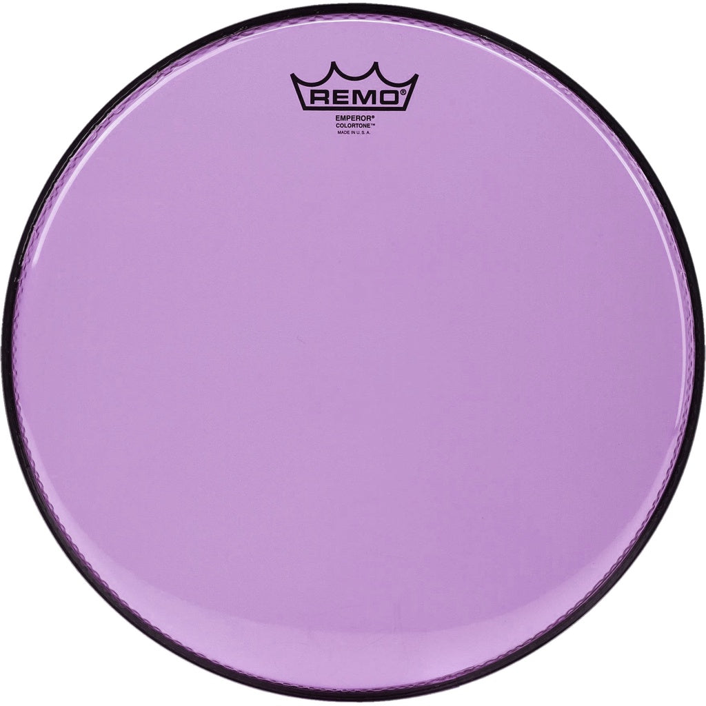 Remo BE-0314-CT-PU Emperor Colortone Purple Drumhead, 14″ - Reco Music Malaysia