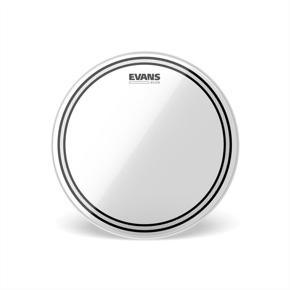 Evans TT08EC2S 8-Inch EC2 Clear Tom Drum Head with Sound Shaping Technology - Reco Music Malaysia