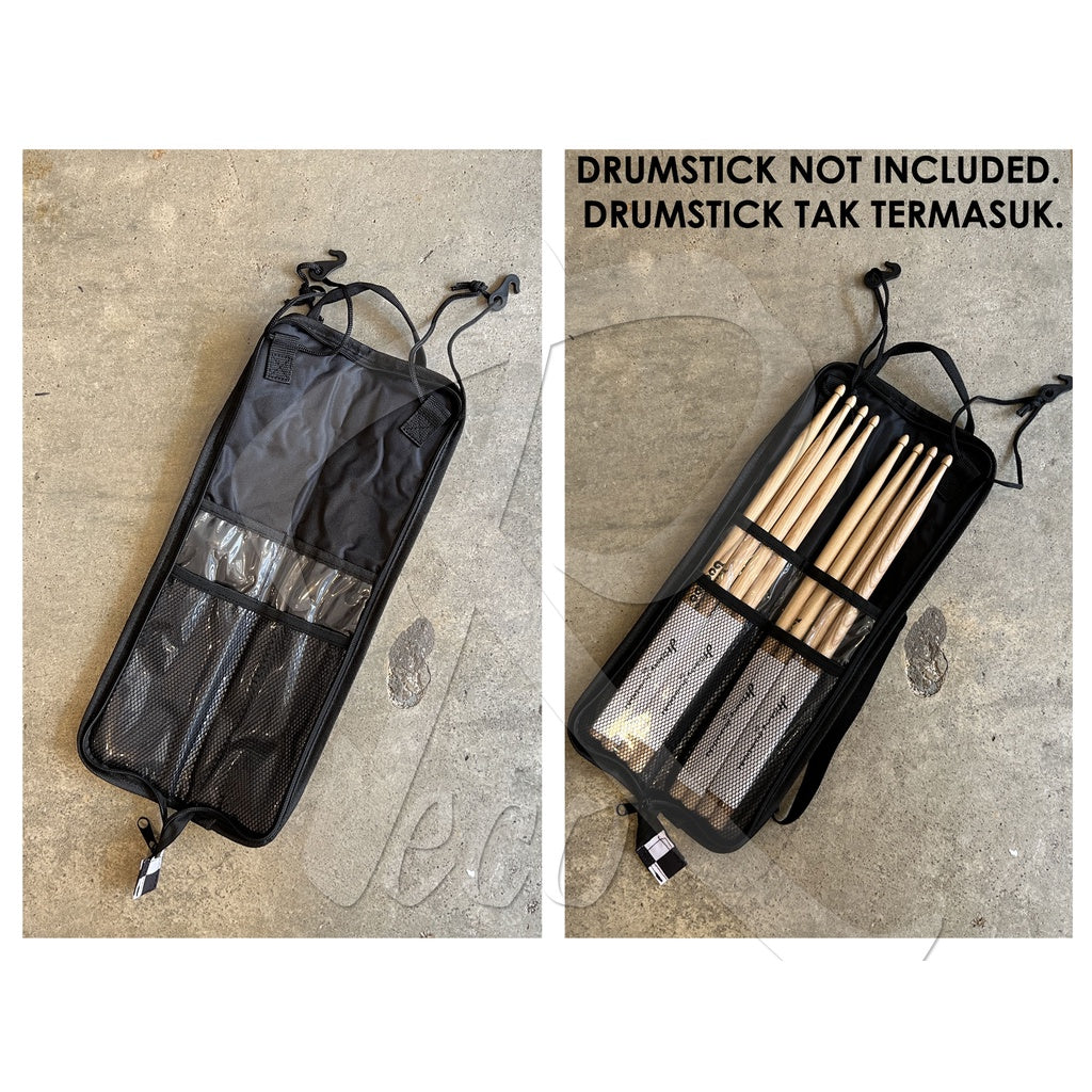 RM RSB30 Series Design Padded Sling Drumstick Bag -Fits 4 pairs Drumstick - Reco Music Malaysia