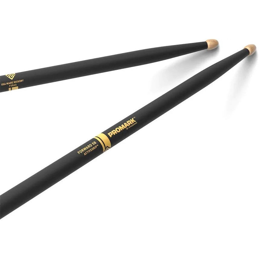 Promark R5AAG Rebound 5A ActiveGrip Acorn Wood Tip Drumstick - Reco Music Malaysia