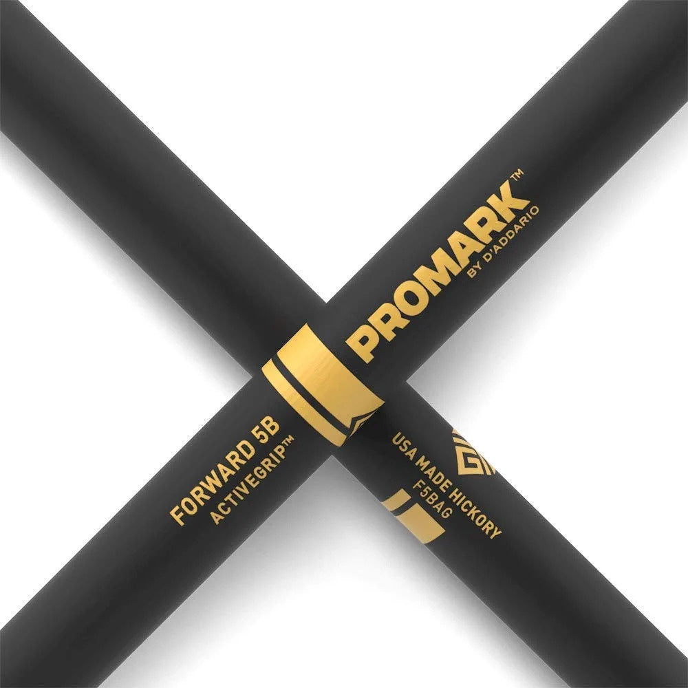 Promark F5BAG Forward 5B ActiveGrip Acorn Wood Tip Drumstick - Reco Music Malaysia